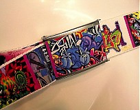 - Trendy opasek Graffiti - 655483