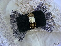- Spona Gothic noir - 780312
