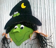  - Dekorácia Halloween-Ježibabka 3D - 790000