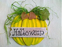 - Dekorácia na dvere - Tekvica Halloween - 801457