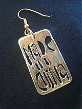 - made in china (náušnice) - 809809