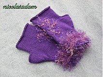 - Elegantní krátké bezprsťáčky chlupaté :) - 833081