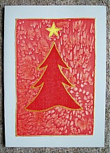  - Vianočná pohľadnica - stromček - 844755