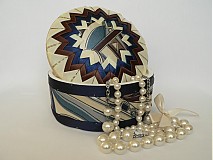 - Modro-hnedá šperkovnica - 847483