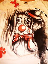  - FUCK the circus! aneb stop cirkusom so zvieratami/triko+náušky/predtým 25 eur... - 857960