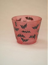 - Svietnik na čajovú sviečku - Baby Bats (red) - 863214