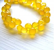 - Chalcedon brioletky sytě žluté - 864974
