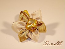  - Gumička - zlato béžová - 902856