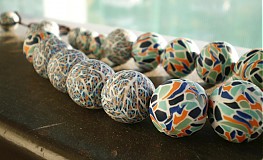 - Darkblue-orange mosaic - 932046