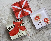  - Kvetinkový set 3 magnetiek - 94875