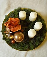  - adventný veniec - hndo oranžová 1 - 958937