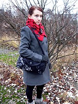  - Plstená kabelka-Slimáčiky - 976021