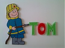  - tom a dekorace - hasič - 989514