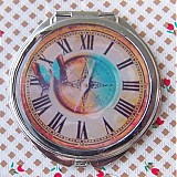  - Zrkadlo s motivom hodin - 989545