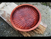  - Dřevěná miska-tmavý mahagon - 991674
