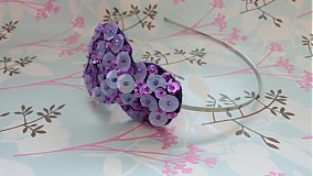  - čelenka violet pink - 992402