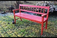 - červená lavička - 997758