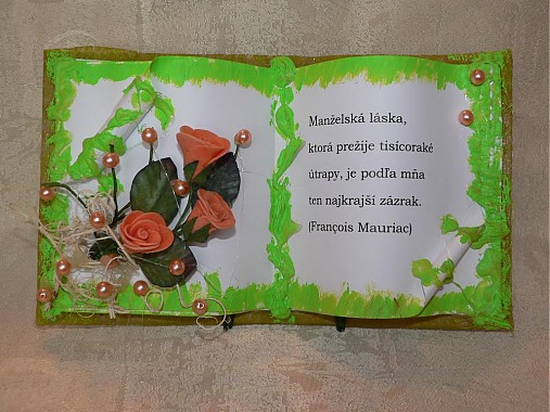  - Miniknižka s výrokom - 