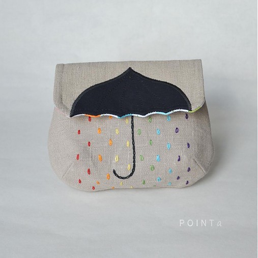 Kapsička Když prší duha (zvesela)