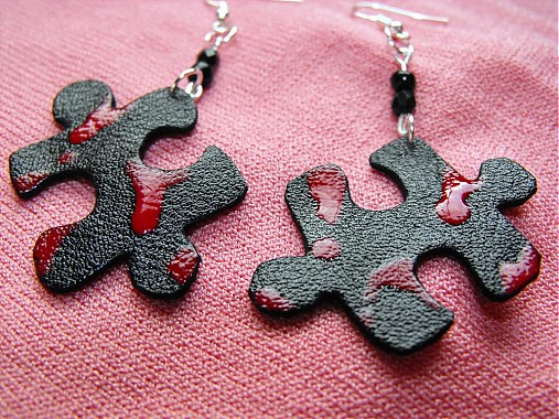  - Jigsaw náušničky - 45893