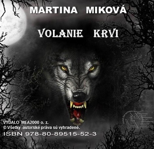  - Martina Miková Volanie krvi - 690435
