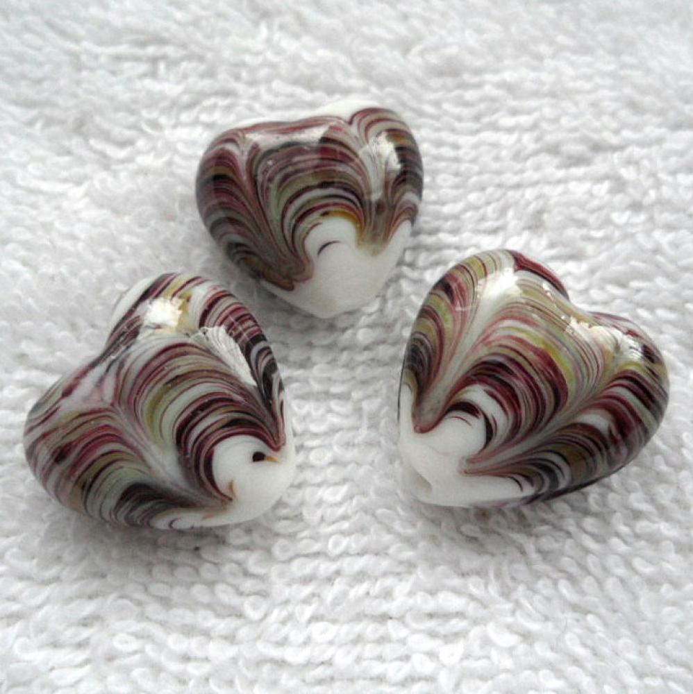 Porcelán-srdce 20mm-1ks