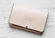 Peňaženky - Bodak Wallet - Natural kožená peňaženka - 3755678_