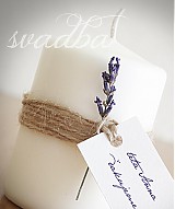 Darčeky pre svadobčanov - svadobná pozornosť-levanduľová - 3755270_