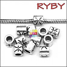 Korálky - (3296) Ryby, 7.5 x 7.5 mm - 1 ks - 3761830_