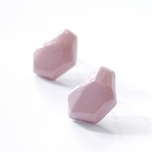Náušnice - Náušnice růžové Krystalix - 3787924_