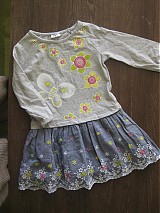  - Kvietkované originálne šaty v. 92 - 3802271_