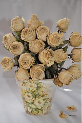 Nádoby - White roses - 3828588_