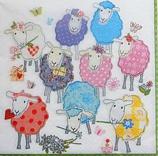 Papier - Sweet Sheep - Ovečky - 3845088_