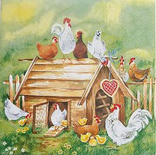 Papier - Lovely Chicken Farm - Farma - 3845101_