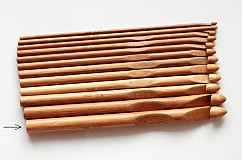  - 10mm bambusový háčik na háčkovanie - 3846138_