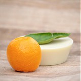 Telová kozmetika - Pomaranč & eukalyptus - masážna kocka 50g - 3851195_