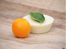 Telová kozmetika - Pomaranč & eukalyptus - masážna kocka 50g - 3851199_