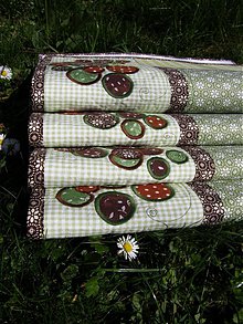 Úžitkový textil - " Kvety v  tráve ..." prestieranie - 3858276_