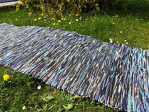 Úžitkový textil - Modrý tyrkys 200x75cm - 3896302_