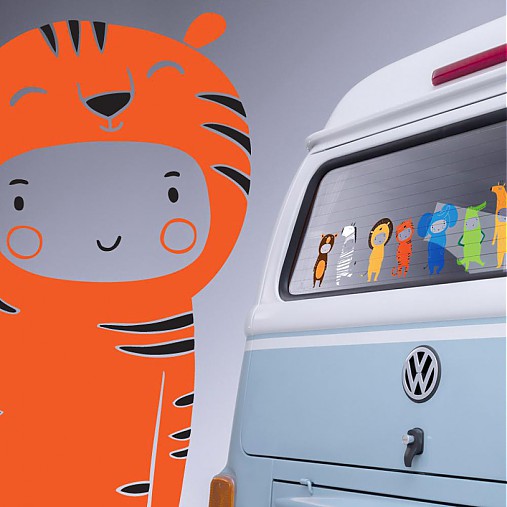 Úložné priestory & Organizácia - "tiger" ZOO v aute - 3914895_