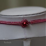 Náhrdelníky - Růžové vábení - náhrdelník - 3935796_