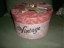 Úložné priestory & Organizácia - vintage krabica - 3969406_