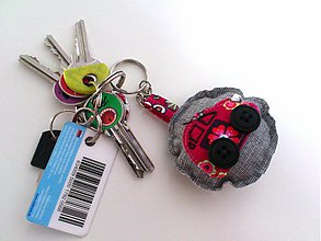 Kľúčenky - Kľúčenka autíčko NEW - 3974202_