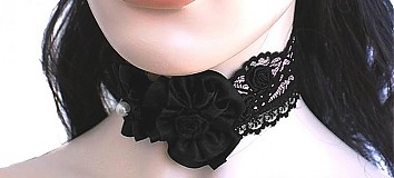 Náhrdelníky - Gothic náhrdelník , obojok 0015 - 3994080_