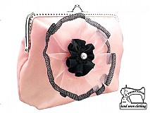 Spoločenská kabelka ružová 0575A