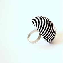 Prstene - Mushroom button ring - oversize prsteň z buttonu - 4002822_