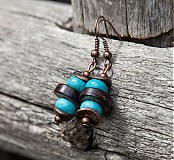 Náušnice - Čokotyrkys - 4012761_