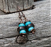 Náušnice - Čokotyrkys - 4012766_