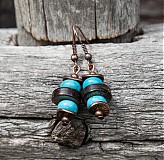 Náušnice - Čokotyrkys - 4012767_