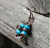 Náušnice - Čokotyrkys - 4012768_